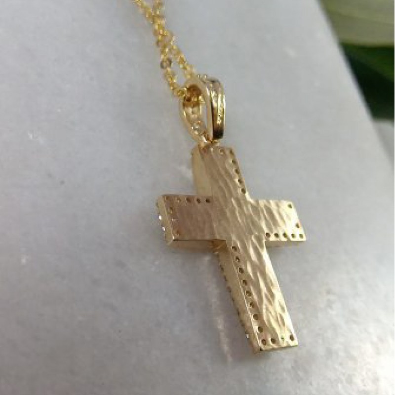 K14 Yellow Gold Cross Crosses