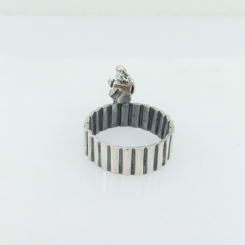 Handmade Silver ring 925° - Little People Rings