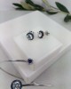 Earrings and Bangle with Rosettes in K14 Engagement - Marriage