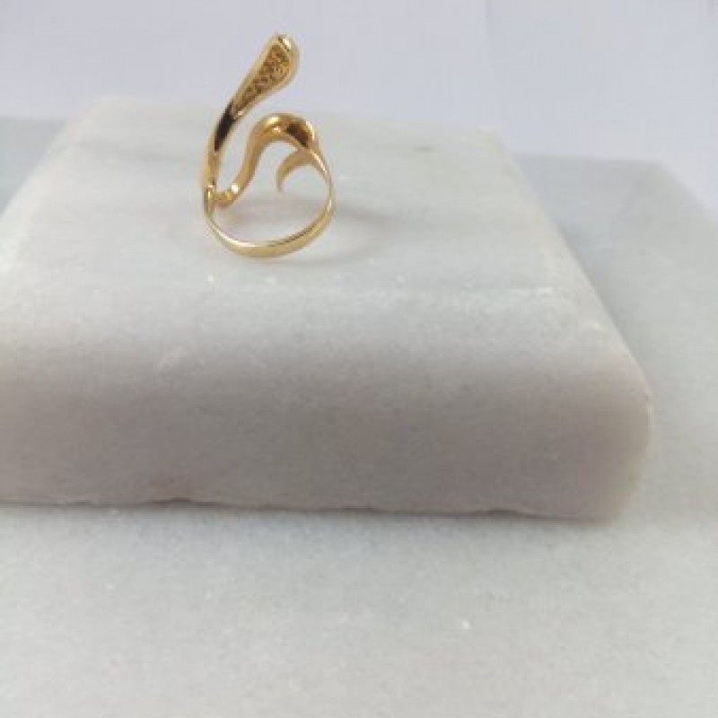 Γυναικεία Δαχτυλίδια - Γυναικα - Δαχτυλίδι σε σχήμα φιδιού σε 14 καράτια  Δαχτυλίδια