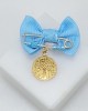 Pin for boys with Constantinato and eye in gold-plated silver 925°  Baby Pins