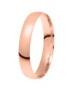 Classical wedding ring with rounded angles. It comes in yellow, white and pink and in 9, 14 and 18 carats.  Wedding Bands