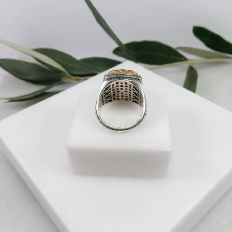 Handmade, Byzantine Rings in Silver 925° Rings